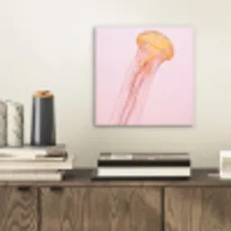 Sierlijk - Kwal - Roze aluminium wit klein -sfeer1