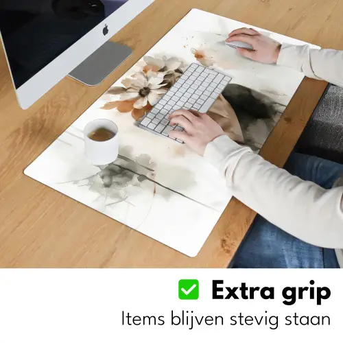 Bloesem - Portret - Gezicht Muismat XXL klein -sfeer3