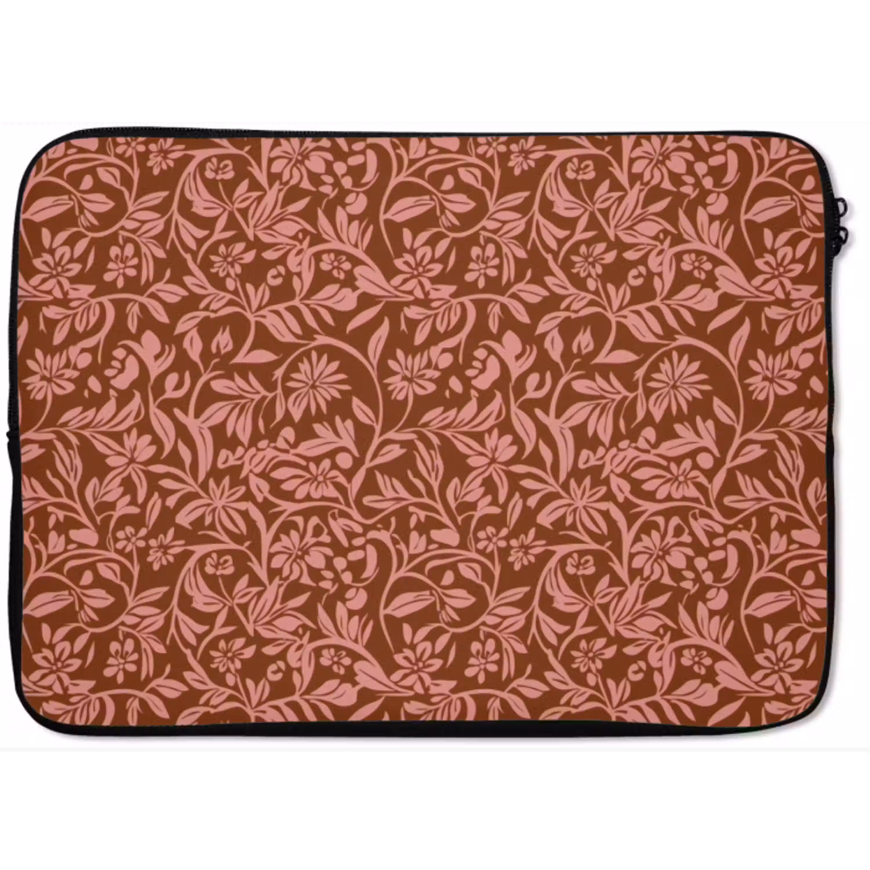 Bloemen - Print - Roze laptophoes neopreen klein 279 -zkaufland3dotto
