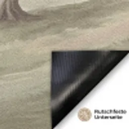 Heuvellandschap - Bomen - Natuur - Groen Deurmat klein -antislip_DE