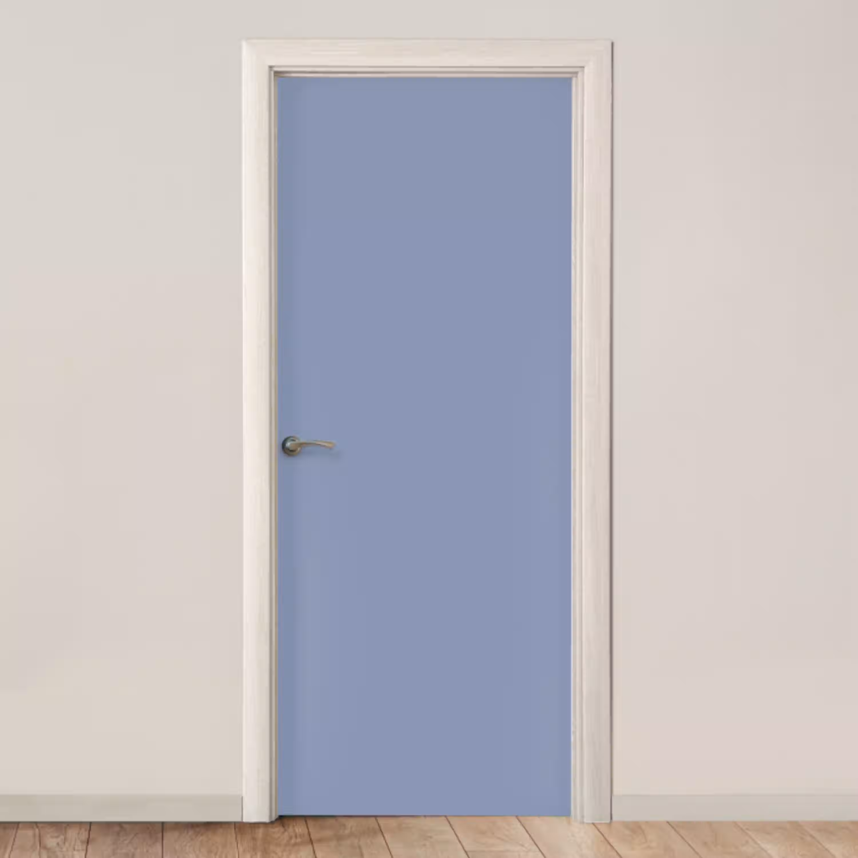 Canary - Champ - Blauw deurposter klein 289 -3d_beige