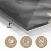 Vrouw - Goud - Zwart - Schmink - Luxe plexiglas 5mm klein -sfeer2