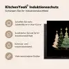 Kerstbomen - Kleurrijk - Lichtjes - Ster Inductie beschermer vinyl 3mm middel -tsfeer2_DE