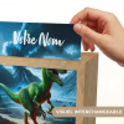 Dino - Lava - Groen - Jongens Light Box met kabel (Kinderlampje) klein -USP_websiteprintFR