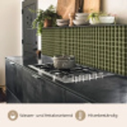 Ritmisch - Effect - Groen keuken achterwand 2 middel 871 -usp_DE