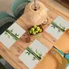 Bamboestengels - Sierlijk - Groen Placemat vinyl groot -zzsfeer5_Kitchenyeah-website