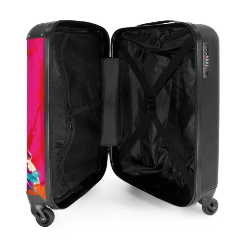 2 NBS - Handbagage koffer - Unisex middel -binnenkant