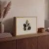 Beukenbladeren - Bruin - Groen - neutraal Light Box met batterij (Wandlamp) middel -sfeer2