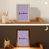 Schubben - Patroon - Blauw - Roze Light Box met kabel (Kinderlampje) klein -sfeer3_kind