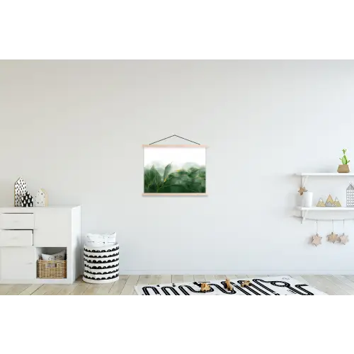 Marmer - Groen - Luxe - Goud - Marmerlook textielposter latten blank klein -kinderkamer
