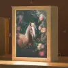 Paard - Natuur - Bloemen - Bos - Dieren Light Box met kabel klein -zzz_3d_website