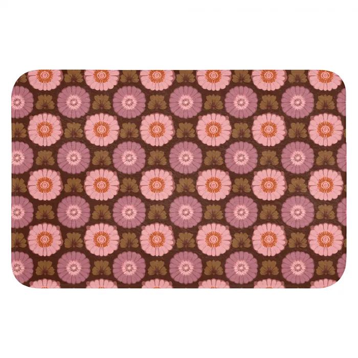 Retro - Madelief - Roze WCmat klein 1009 -3d