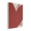 Loveyou - Rood - Hart PET vilt klein -3d