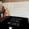 Spreuken - Quotes - Van jou wil ik er nog wel eentje Inductie beschermer vinyl 3mm middel -sfeer3