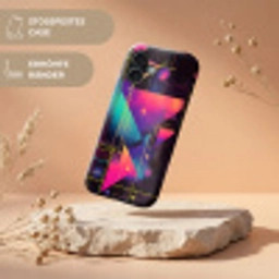 Driehoeken - Cirkels - Abstract - Sterren Toughcase MagSafe Apple iPhone 17 klein -USP_RandenV_DE