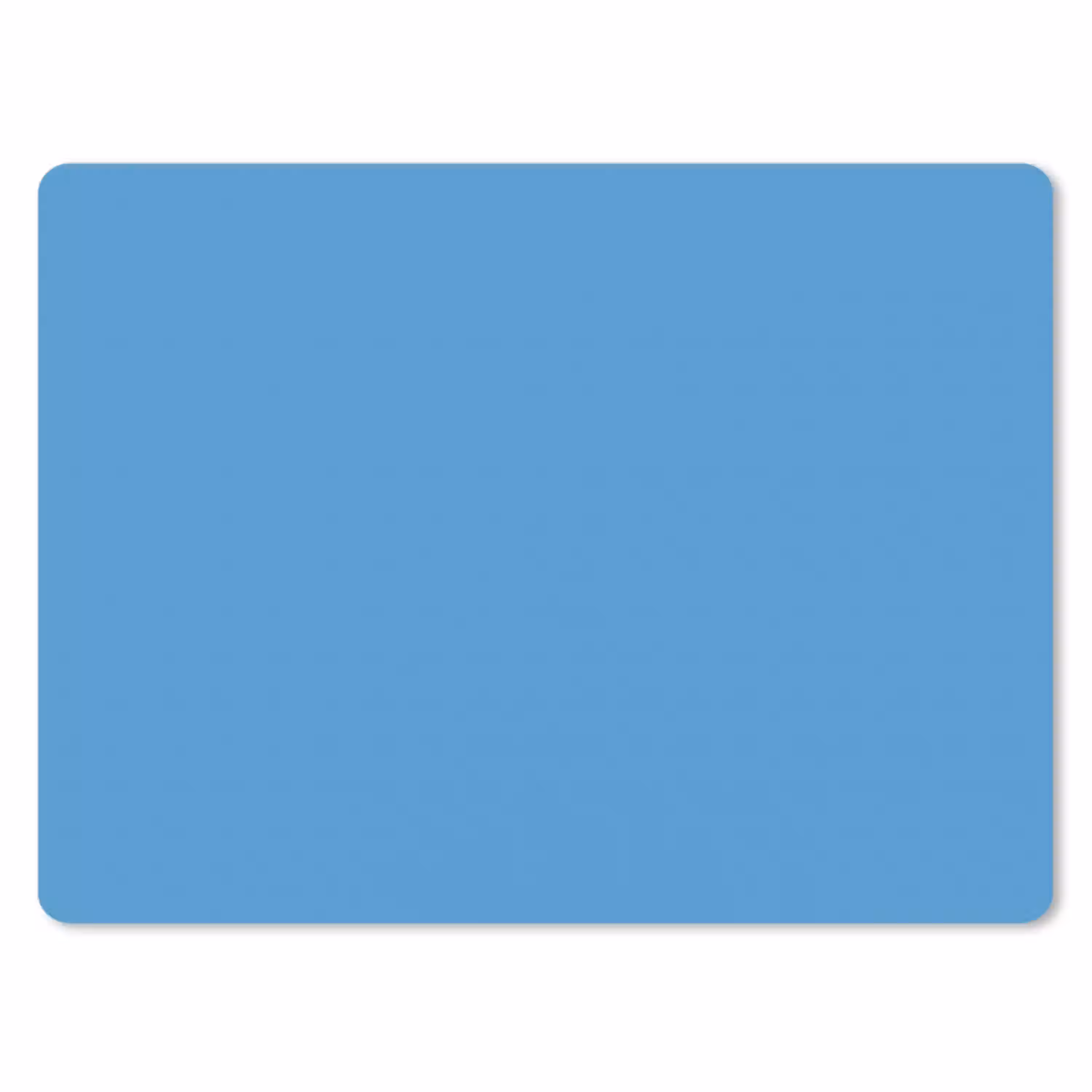 Steel - Blue - Blauw muismat rubber klein 262 -3d