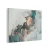 Blauw - Marmer - Goud PET vilt klein -3d