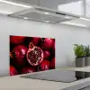 Granaatappel - Rood - Fruit keuken achterwand spatscherm klein -3d_schuin