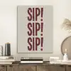 Japandi - Vintage - Decoratie - Rood PET vilt klein -sfeer1