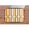 U-vorm - Retro - Oranje laptophoes neopreen klein 279 -tafel