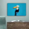 Tucan - Sokkel - Vogel - Koksmuts canvas 2cm klein -sfeer4