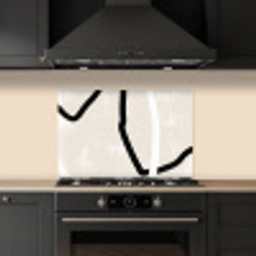 Roze - Minimalisme - Design keuken achterwand spatscherm klein -sfeer1