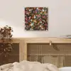 Bloemen - Vlinder - Design - Kunst - Abstract - Schilderij - Oude meesters plexiglas 5mm klein -sfeer4