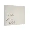Minimalistisch - Love - Beige PET vilt klein -3d