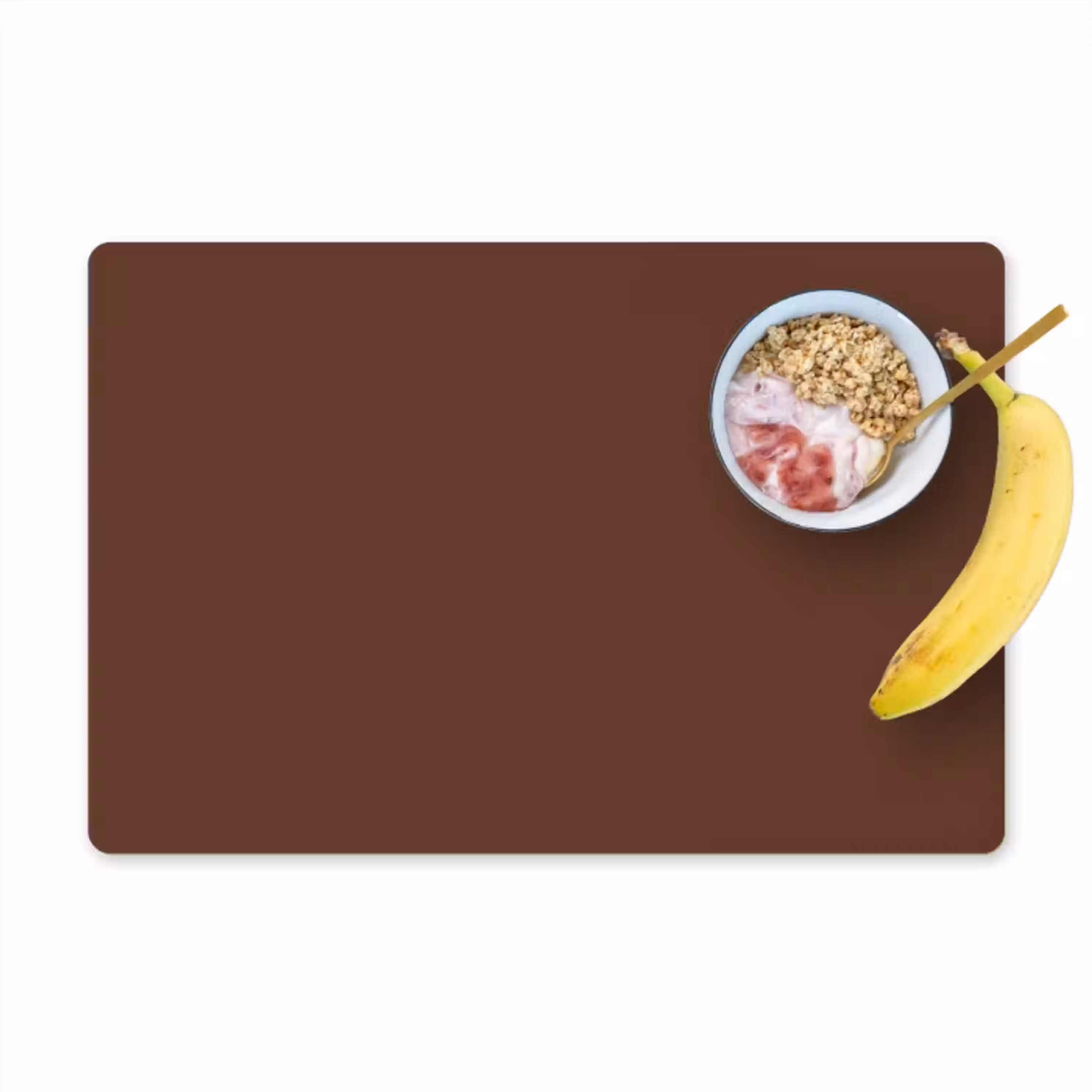 Deep - Clay - Brown - Bruin Placemat vinyl groot 368 -zzzproduct_Kitchenyeah-website