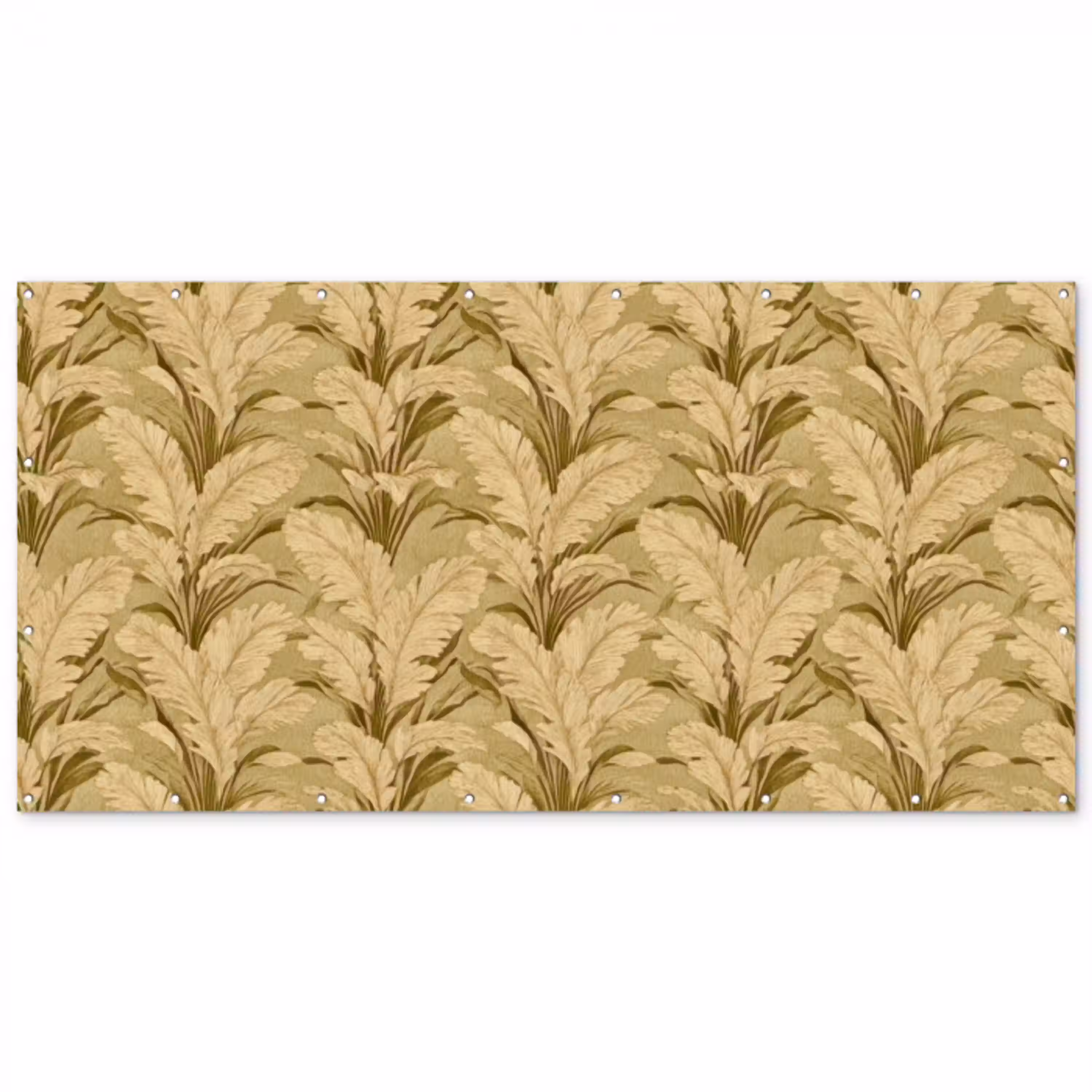 Palmbladeren - Klassiek - Groen Balkonbeschermer Duitsland klein 596 -zz_3d