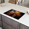 Specerijen - Explosie - Oranje Inductie beschermer vinyl 3mm klein -sfeer8