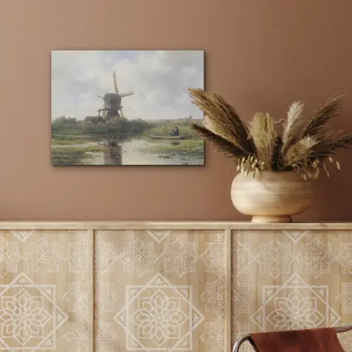 Molen - Willem Roelofs - Oude meesters - Kunst PET vilt klein -sfeer4
