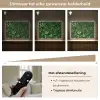 Groen - Bladeren - Kartel - Zonlicht Light Box met batterij (Wandlamp) middel -USP_dimbaarNL