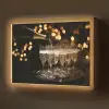 Lichter - Champagner - Gläser Light Box met batterij (Wandlamp) middel -z3d_website