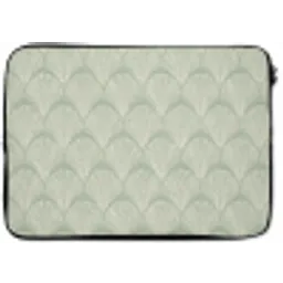 Waaiers - Patroon - Groen laptophoes neopreen klein 279 -zkaufland3dotto