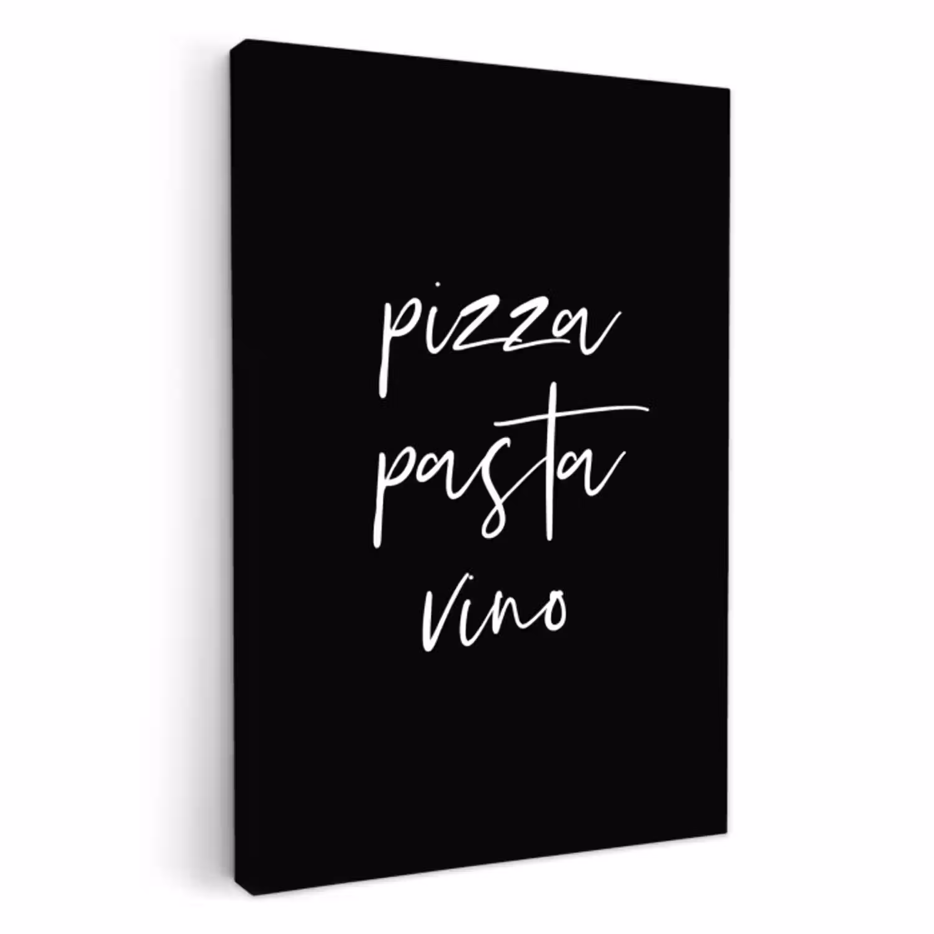 Zwierig Italiaans Trio KitchenYeah - Keuken - Canvas klein -3d