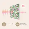 Inductie beschermer - Bladeren - Flamingo - Jungle - Inductiemat PET vilt klein -USP_NL