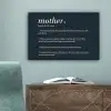 Mama definitie - Mother - Quotes - Spreuken canvas 2cm klein -sfeer4