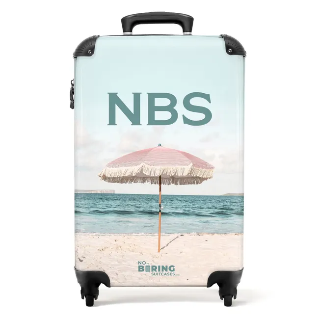 Koffer - Strand met parasol