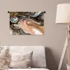 Marmerlook - Goud - Zwart - Glitter - Chic Wandkleed katoen klein -sfeer4
