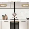 Beige - Marmer - Aders keuken achterwand 2 middel 871 -voor-na2_FR