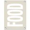 Food - Eten - Decoratie - Japandi tuinposter los doek klein -3d