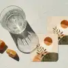 Takken - Vormen - Abstract onderzetter kurk middel -sfeer4