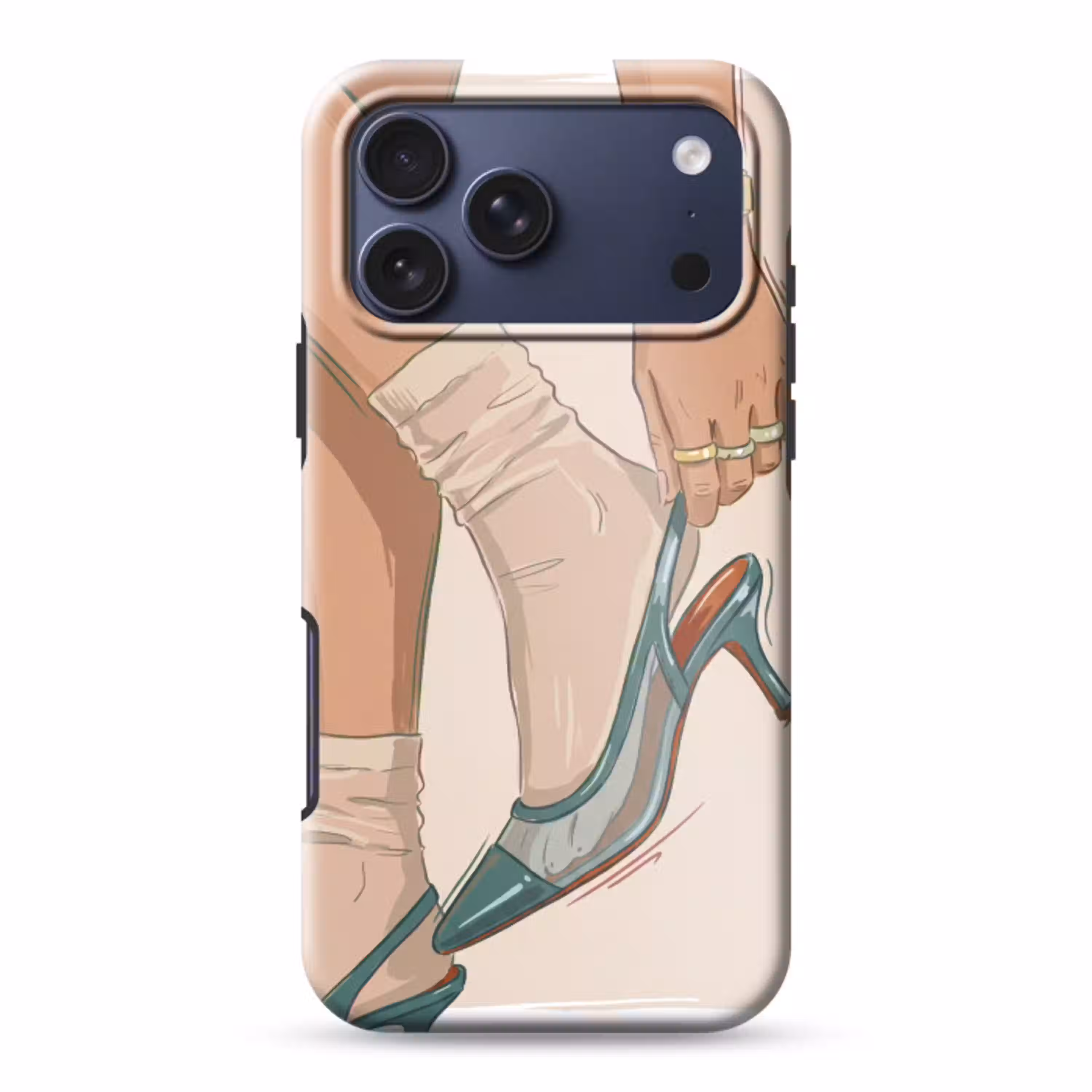 Vrouw - Schoen - Mode - Lifestyle - Groen Toughcase MagSafe Apple iPhone 17 Pro Max klein -3d