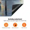 Zeilboot - Zon - Pier - Hout Inductie beschermer vinyl 3mm klein -zzzzzzz-td-onderkant