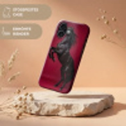 Hengst - Steigert - Rood Toughcase MagSafe Apple iPhone 17 klein -USP_RandenV_DE