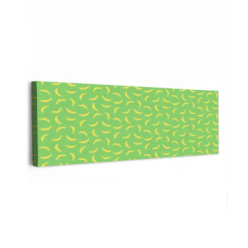 Groen - Geel - Bananen canvas 2cm klein 828 -z3d