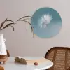 Paardenbloempluisje - Blauw - Lucht Akoestische PET Vilt - Rond klein -sfeer3