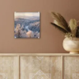 Bos - Bergen - Goud - Winter - Warm plexiglas 5mm klein -sfeer5