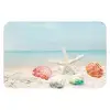 Strand - Zeester - Schelpen - Zee Badmat klein -3d
